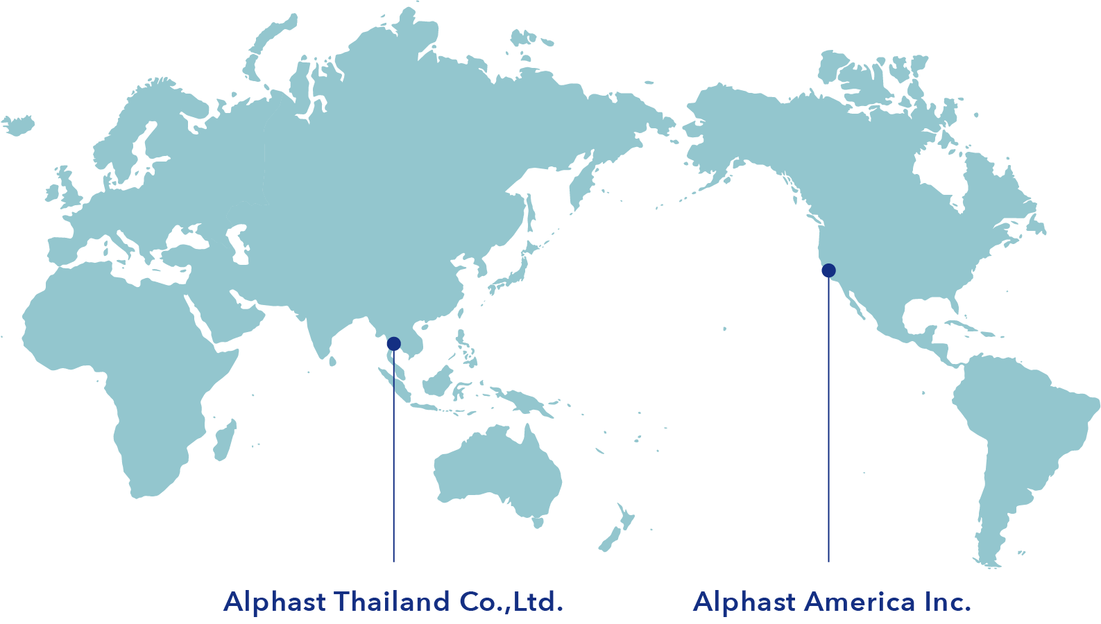 Global Locations Map